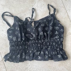 Cotton Candy LA crop top